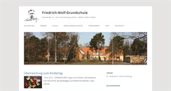 Desktop Screenshot of grundschule-lehnitz.de