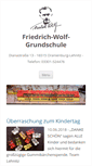 Mobile Screenshot of grundschule-lehnitz.de